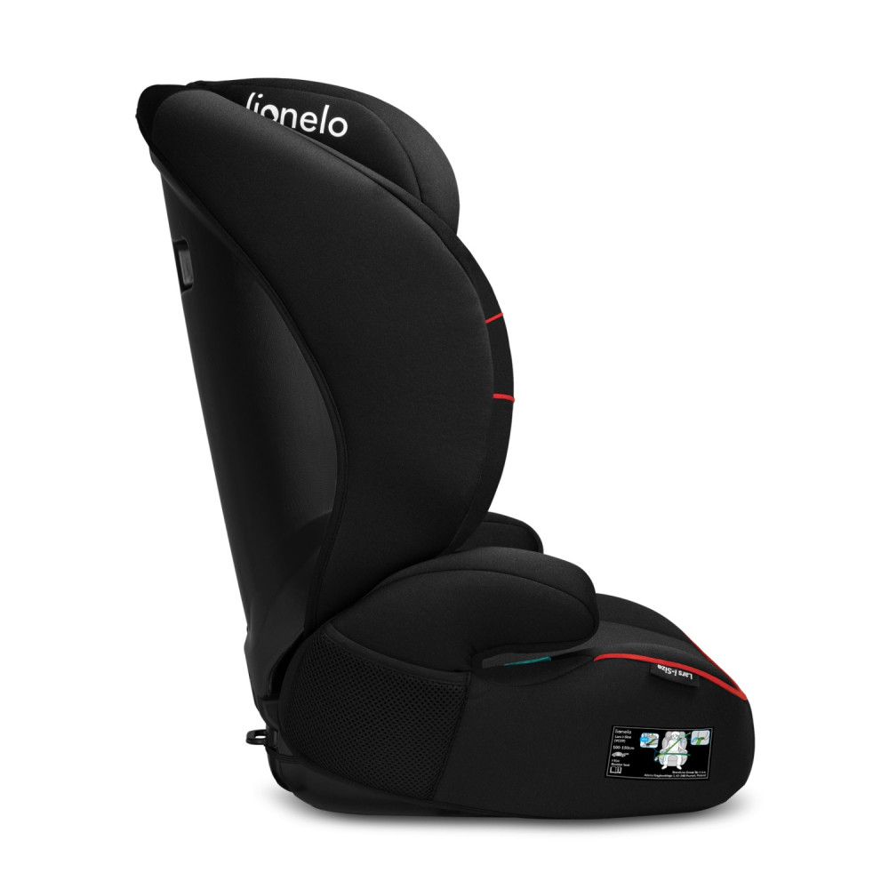 Автокресло Lionelo Lars i-Size Sporty Black Red