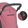 El Camino Dynamic Pro 2024 ME 1053-3 - прогулочная коляска для бездорожья, всесезонная, большие колеса • Dusty Rose
