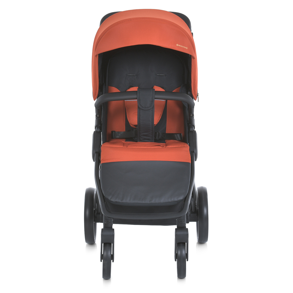 El Camino Dynamic Pro 2024 ME 1053-3 - прогулочная коляска для бездорожья, всесезонная, большие колеса • Redwood