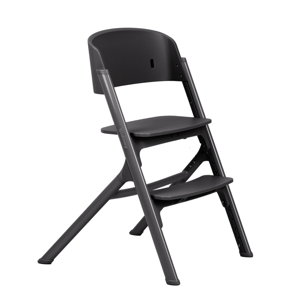 Carrello Sidney CRL-8405 - стільчик для годування від 6 місяців, дитячий стільчик до 110 кг • Space Black