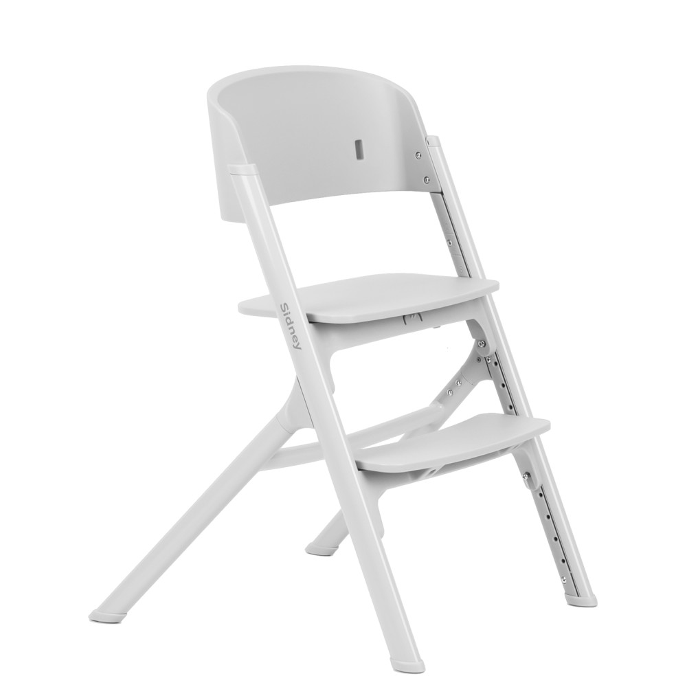 Carrello Sidney CRL-8405 - стульчик для кормления от 6 месяцев, детский стульчик до 110 кг • Pearl White