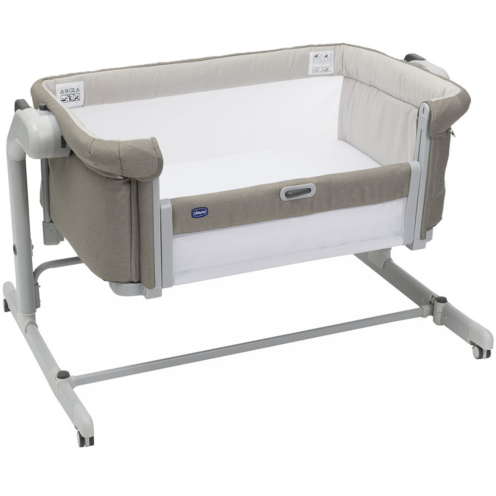 Chicco Next2Me Magic Evo - детская приставная кроватка-трансформер с режимом укачивания • Beige (87041.25) Chicco Next2Me Magic Evo - детская приставная кроватка-трансформер с режимом укачивания • Beige (87041.25)