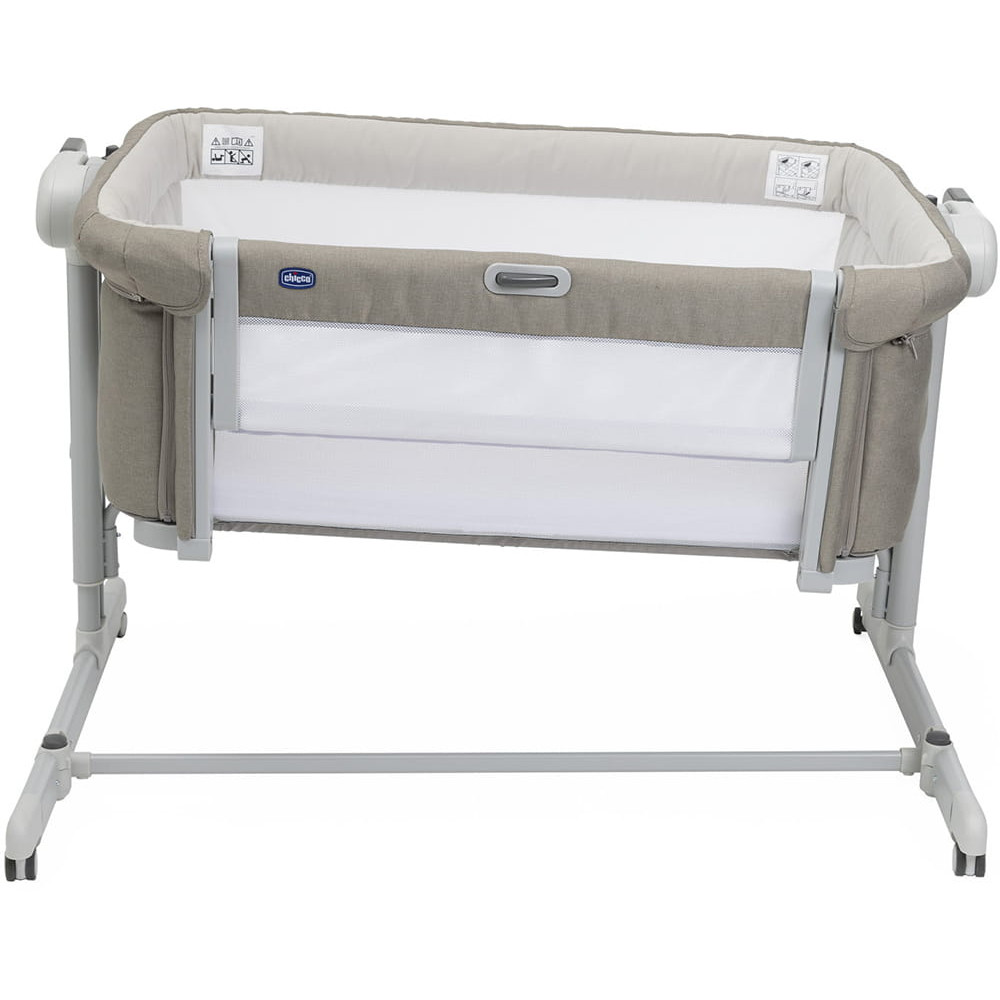 Chicco Next2Me Magic Evo - детская приставная кроватка-трансформер с режимом укачивания • Beige (87041.25) Chicco Next2Me Magic Evo - детская приставная кроватка-трансформер с режимом укачивания • Beige (87041.25)