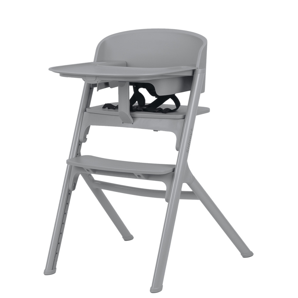 Стільчик-шезлонг для годування Carrello Sidney CRL-8405/1 Stone Grey