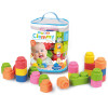 Конструктор Clementoni Soft Blocks in Bag, серия Soft Clemmy, 24 деталей (14889)