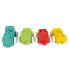 Игровой набор с конструктором Clementoni Sensory Train, серия Soft Clemmy (17424)