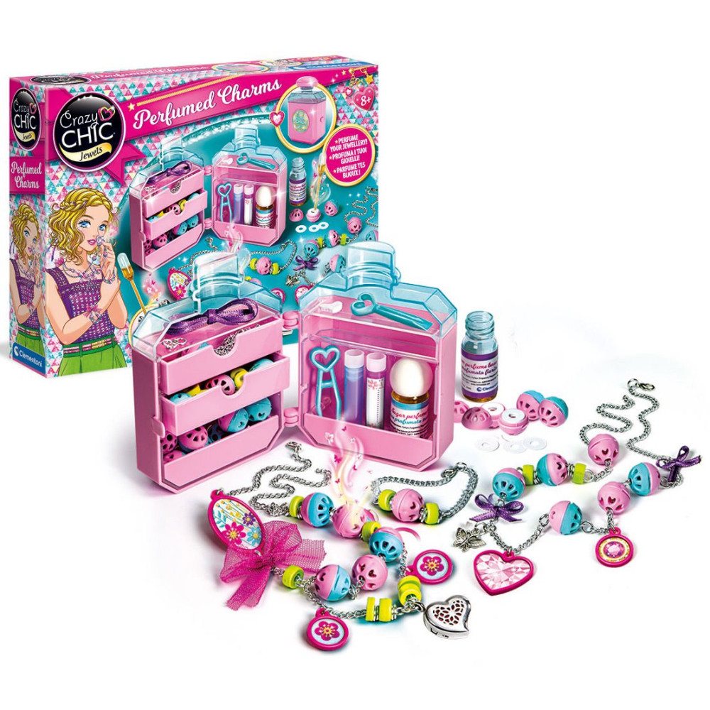 Набор для творчества Clementoni Perfumed Charms, серия Crazy Chic (18600)