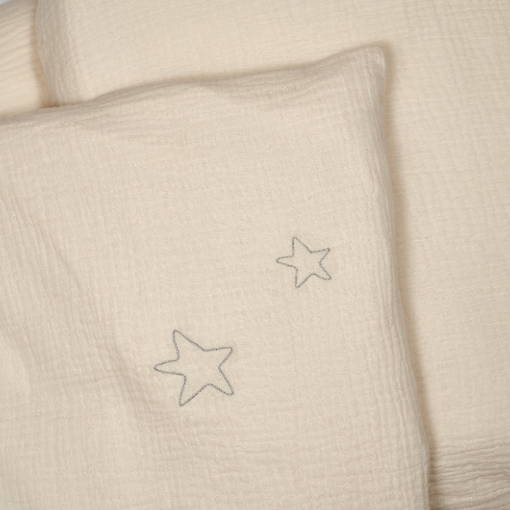 Сменная постель Twins Muslin, 3 эл. бежевый (3031-TM-02)