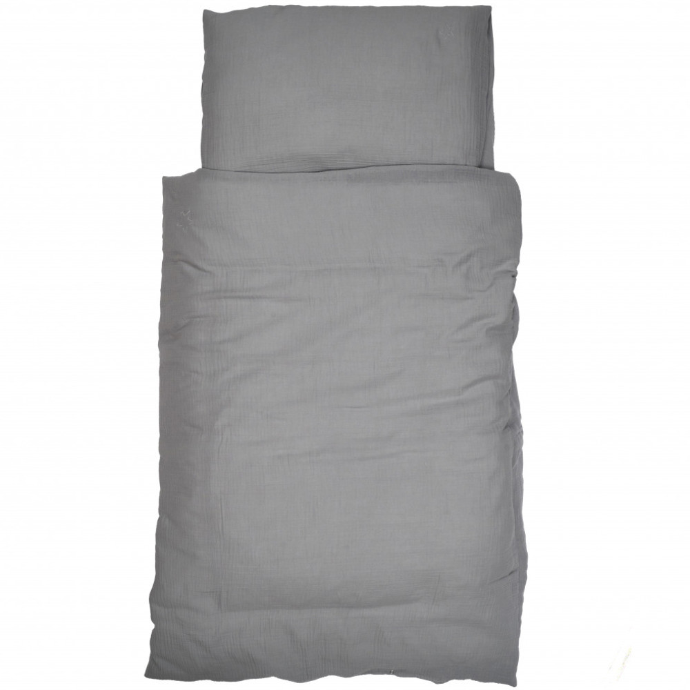 Сменная постель Twins Muslin, 3 эл. серый (3031-TM-10)