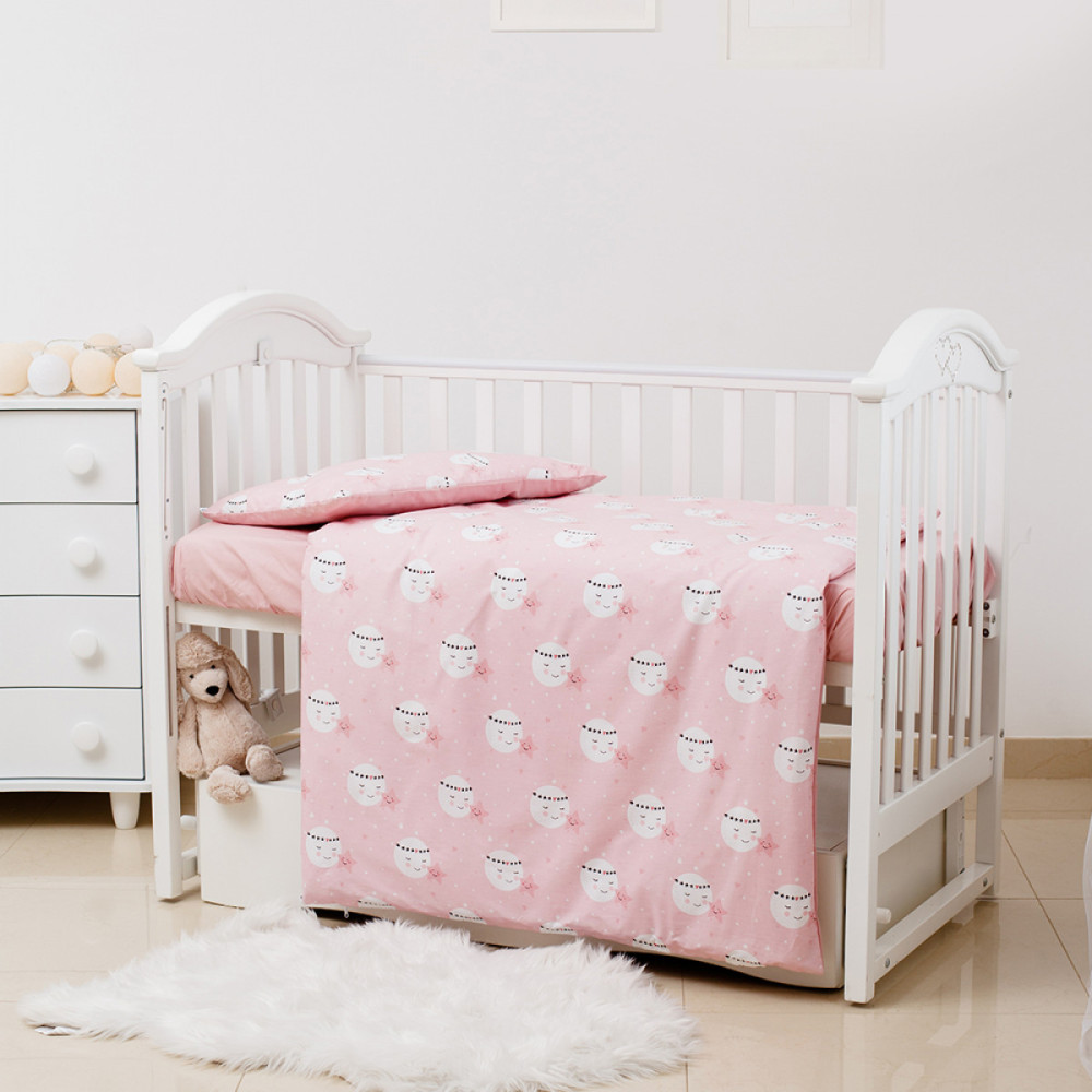 Сменная постель Twins Premium Glamour Limited, 3 эл. розовый (3064-PGNEWM-08)