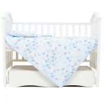 Змінна постіль Twins Romantic Spring collection, 3 ел. блакитний (3024-RS-04)