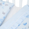 Змінна постіль Twins Romantic Spring collection, 3 ел. блакитний (3024-RS-04)