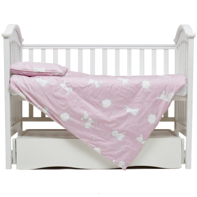 Змінна постіль Twins Satin Limited, 3 ел. рожевий (3026-TSL-08)
