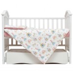 Змінна постіль Twins Castle, 4 ел. Princess пудра (3027-TC-24)
