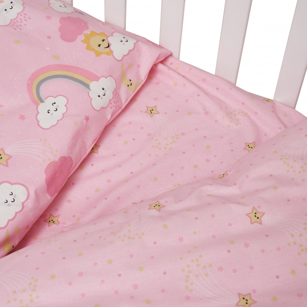 Сменная постель Twins Sky, 4 эл. розовый (3023-TS-08) Сменная постель Twins Sky, 4 эл. розовый (3023-TS-08)