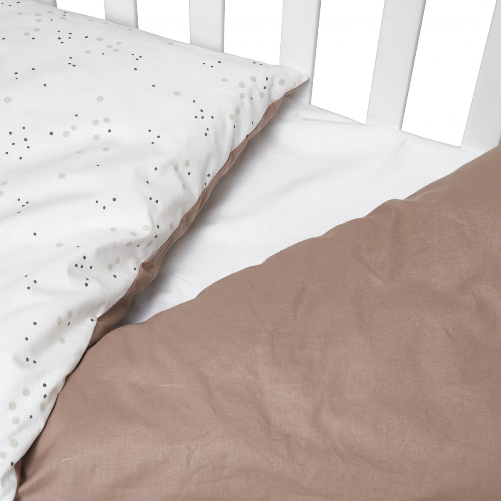 Змінна постіль Twins Sky, 4 ел. беж темний (3023-TS-08)