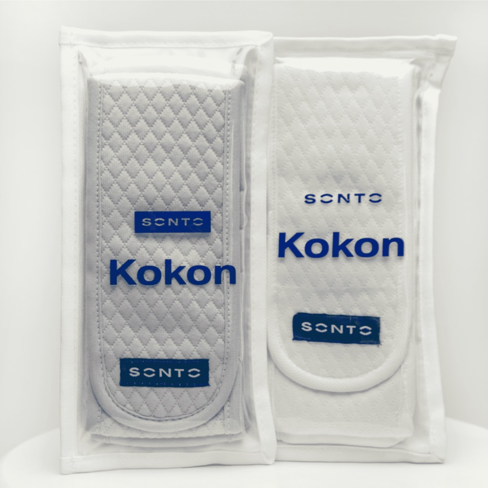 Поясок Sonto до ергономічного матраца Kokon, 1шт, сірий