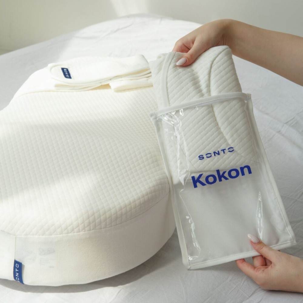 Простирадло до матраца Sonto Kokon, 1шт, сірий