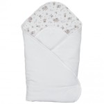 Конверт-плед Twins Velvet Print, белый (9016-TVP-01)