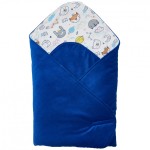 Конверт-плед Twins Velvet Print, синій (9016-TVP-09)