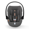 Cybex Cloud G i-Size - автокрісло для немовля i-Size (автолюлька), легке, розкладається до лежачого положення, дихаюча тканина Air Mesh (40 - 87 см) • Lava Grey (Plus)