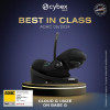 Cybex Cloud G i-Size - автокрісло для немовля i-Size (автолюлька), легке, розкладається до лежачого положення, дихаюча тканина Air Mesh (40 - 87 см) • Lava Grey (Plus)