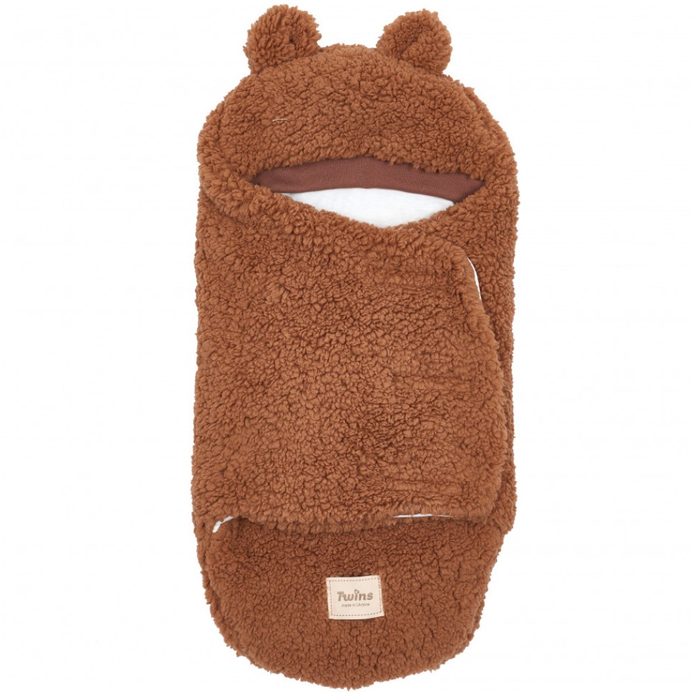 Конверт Twins Teddy, коричневий (9017-TT-07)