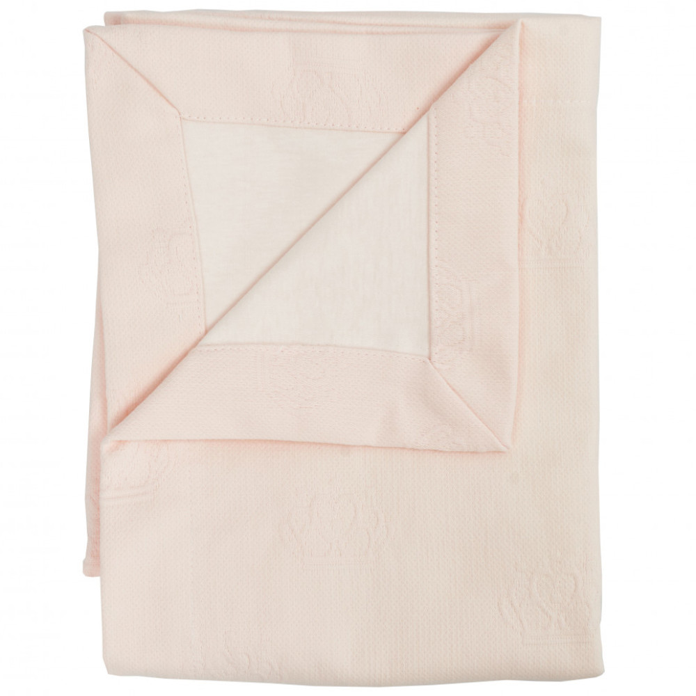Плед Twins Pastel nude Summer 100х100, пудра (1407-TPS-24)