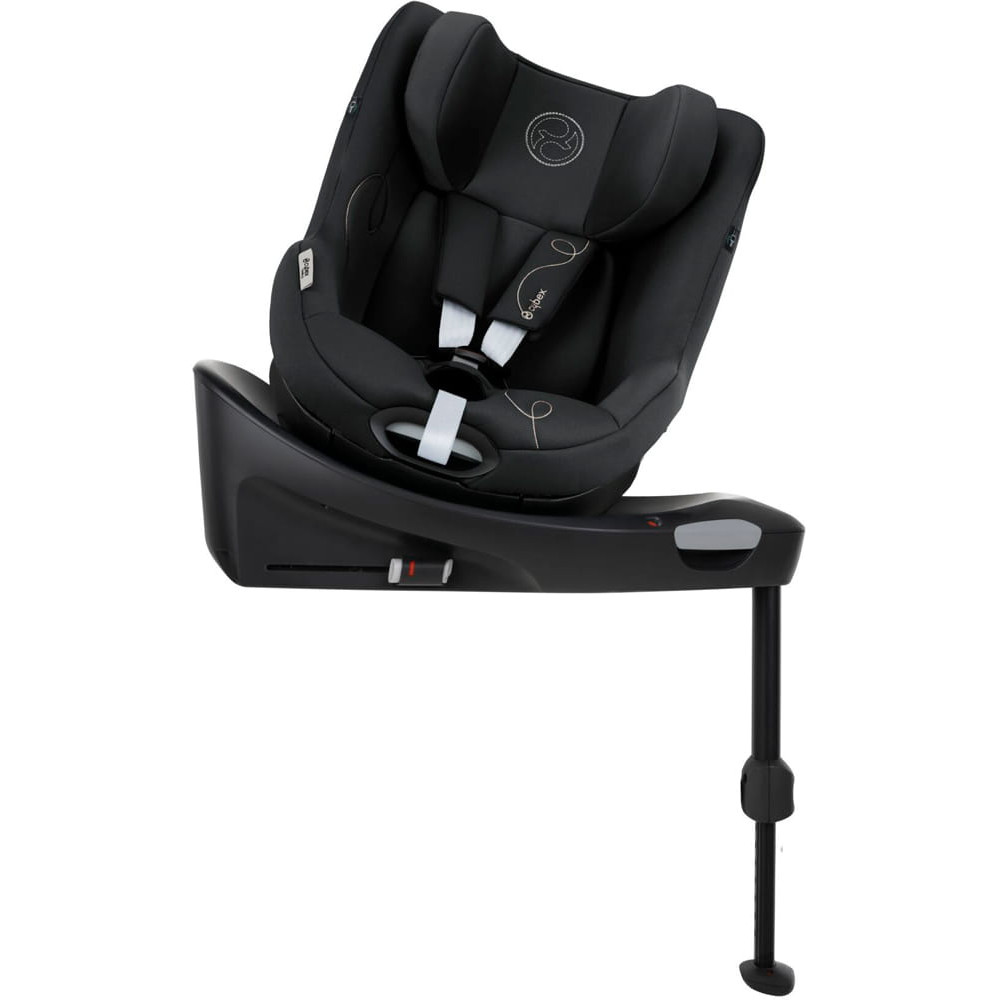 Cybex Sirona Gi i-Size - поворотное детское автокресло, крепление ISOFIX (от 3 месяцев до 4 лет / 61 - 105 см) • Moon Black Comfort