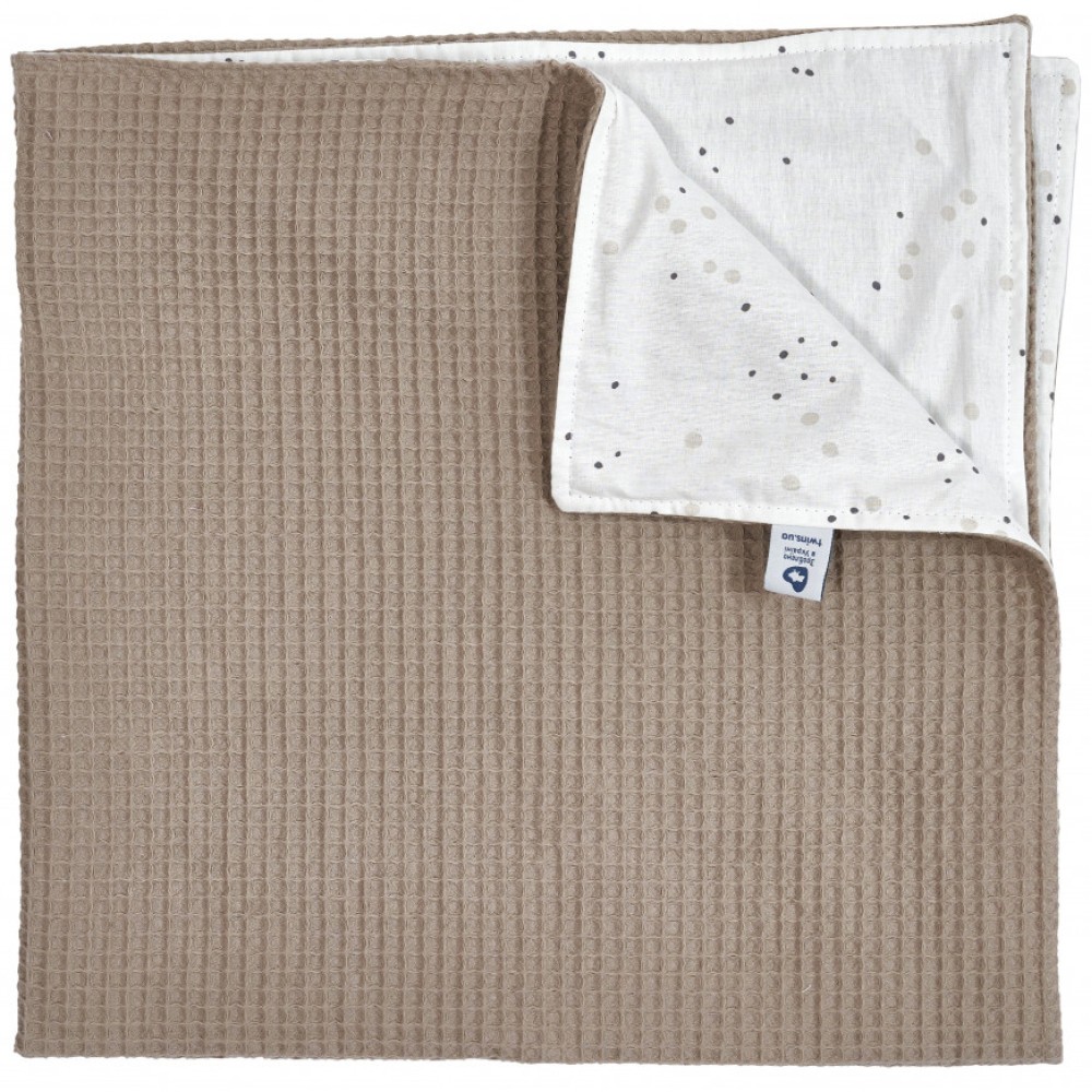 Плед Twins Waffle Summer 80x80, бежевый (1463-TWSum-201)