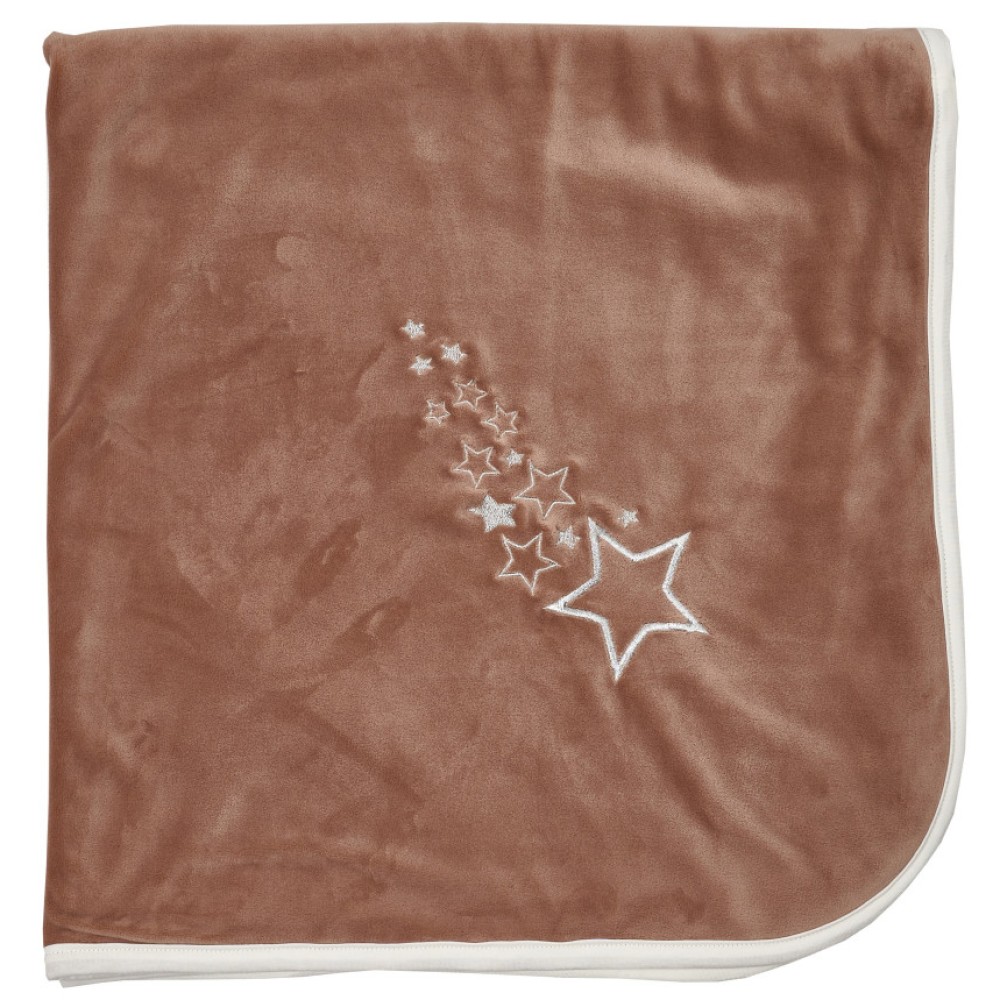 Плед Twins велюр Double soft 90x90, латте (1411-TDS-201)