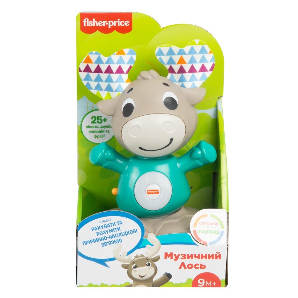 Інтерактивна іграшка Fisher-Price Веселий лось серії Linkimals (GXR01) Інтерактивна іграшка Fisher-Price Веселий лось серії Linkimals (GXR01)