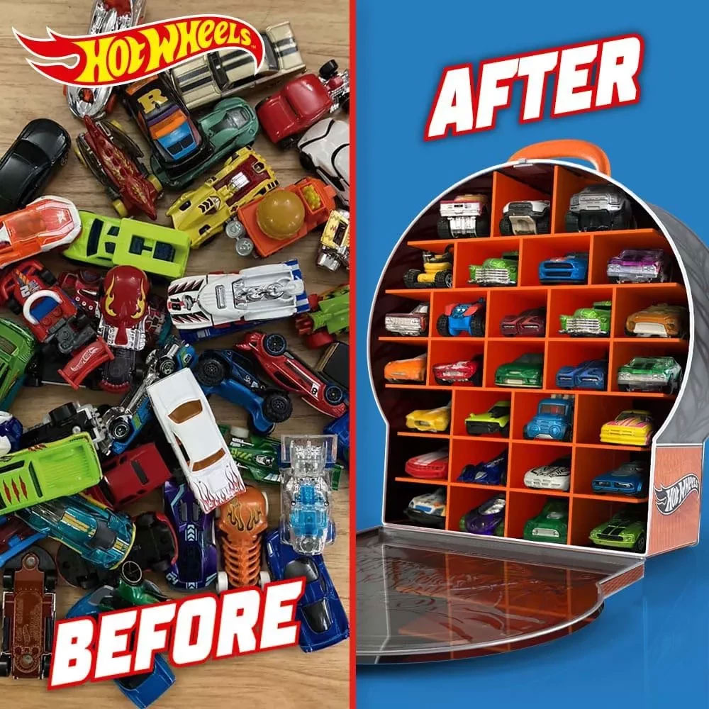 Контейнер-колесо Hot Wheels для хранения базовых машинок Hot Wheels (HWCC18)