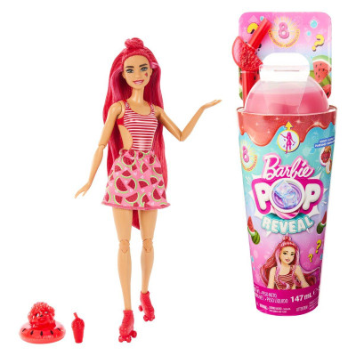 Ігровий набір Barbie Pop Reveal, серія Соковиті фрукти, Кавуновий смузі (HNW43)