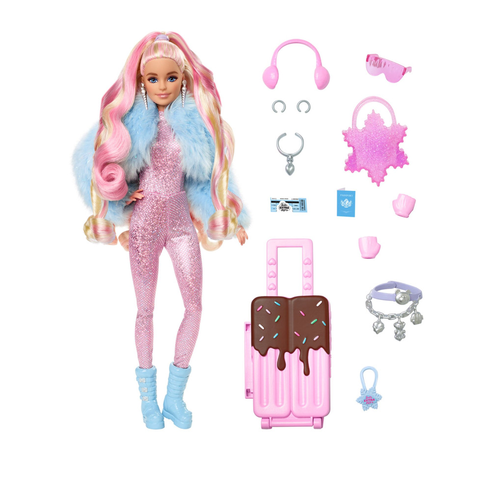 Кукла Barbie Extra Fly зимняя красавица (HPB16)