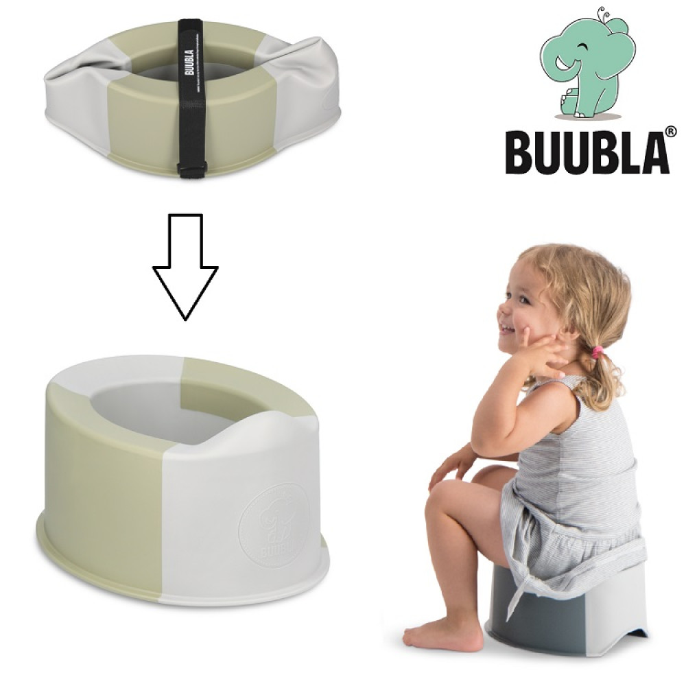 Детский горшок компактный Buubla зеленый (BU105) Детский горшок компактный Buubla зеленый (BU105)