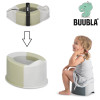Детский горшок компактный Buubla зеленый (BU105)