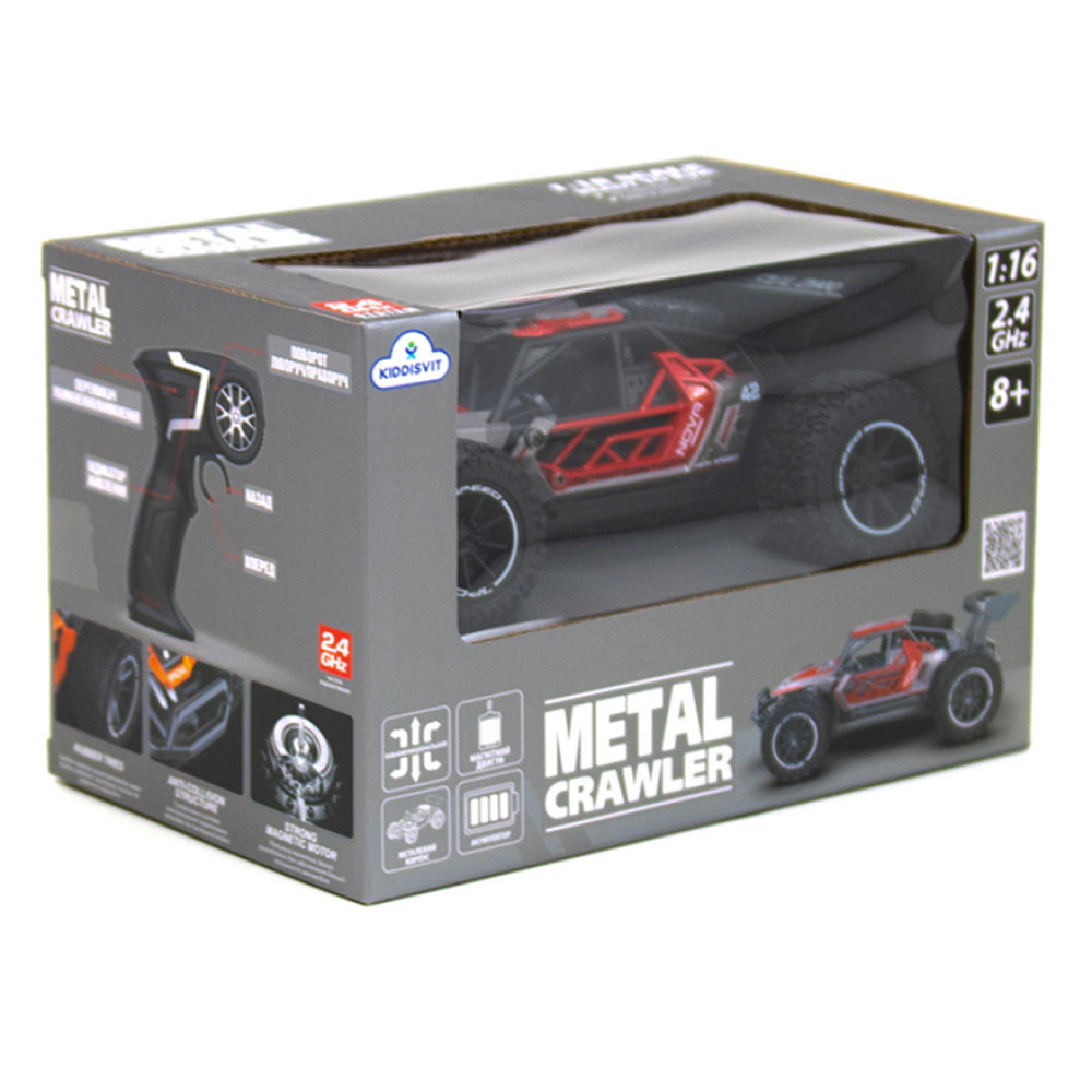 Автомобиль на радиоуправлении Sulong Toys crawler Nova серо-красный (SL-231RHGR) Автомобиль на радиоуправлении Sulong Toys crawler Nova серо-красный (SL-231RHGR)