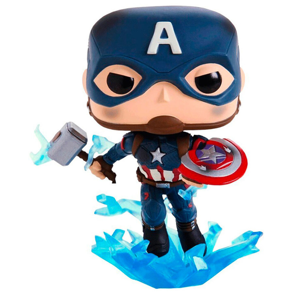 Игровая фигурка Funko POP! cерии Мстители:Финал - Капитан Америка с мьёльниром (45137)