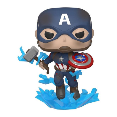 Funko POP! Мстители Финал Капитан Америка с Мьельниром - игровая фигурка (45137) Funko POP! Мстители Финал Капитан Америка с Мьельниром - игровая фигурка (45137)