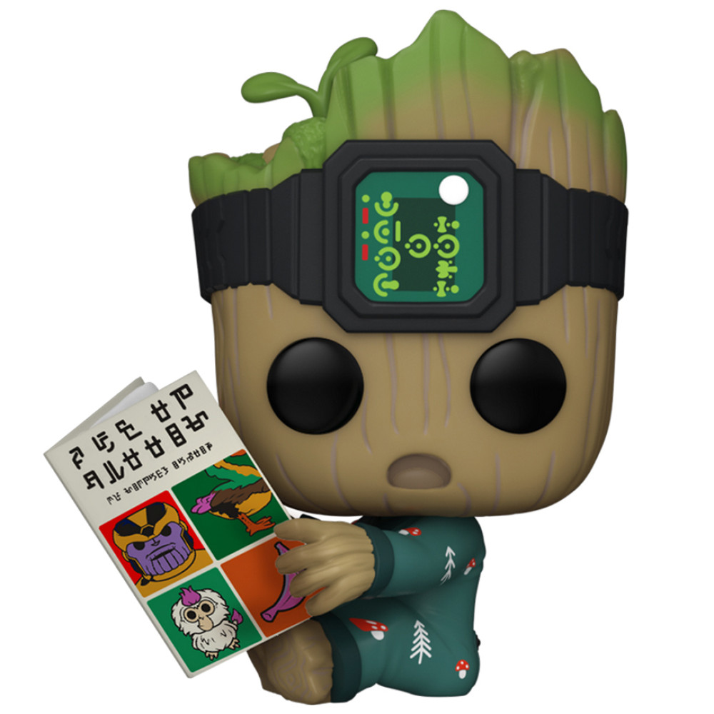 Игровая фигурка Funko Pop! - Грут с книгой (70651)