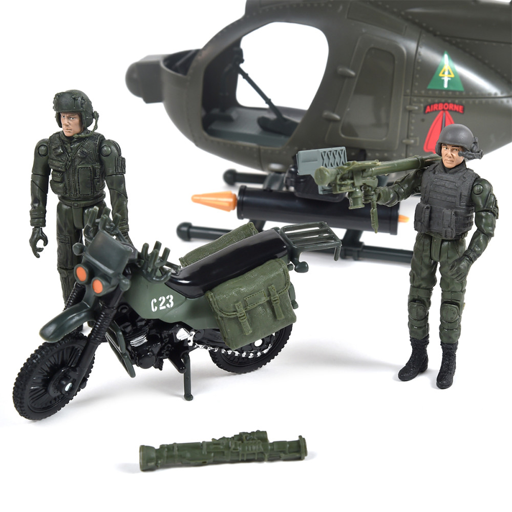 Игровой набор Elite Force - Многофункциональный вертолет MH-6 (101860) Игровой набор Elite Force - Многофункциональный вертолет MH-6 (101860)