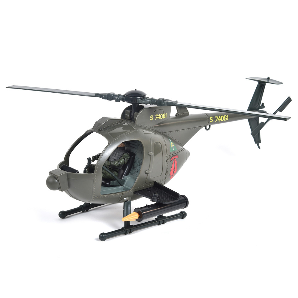 Игровой набор Elite Force - Многофункциональный вертолет MH-6 (101860) Игровой набор Elite Force - Многофункциональный вертолет MH-6 (101860)