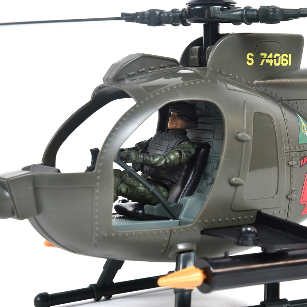 Игровой набор Elite Force - Многофункциональный вертолет MH-6 (101860) Игровой набор Elite Force - Многофункциональный вертолет MH-6 (101860)