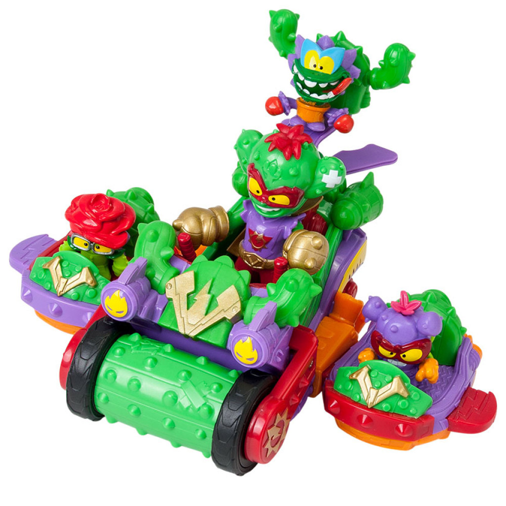 Игровой набор Superthings Kazoom Kids S1 - Спайк-роллер Кактус (PSTSP514IN00)