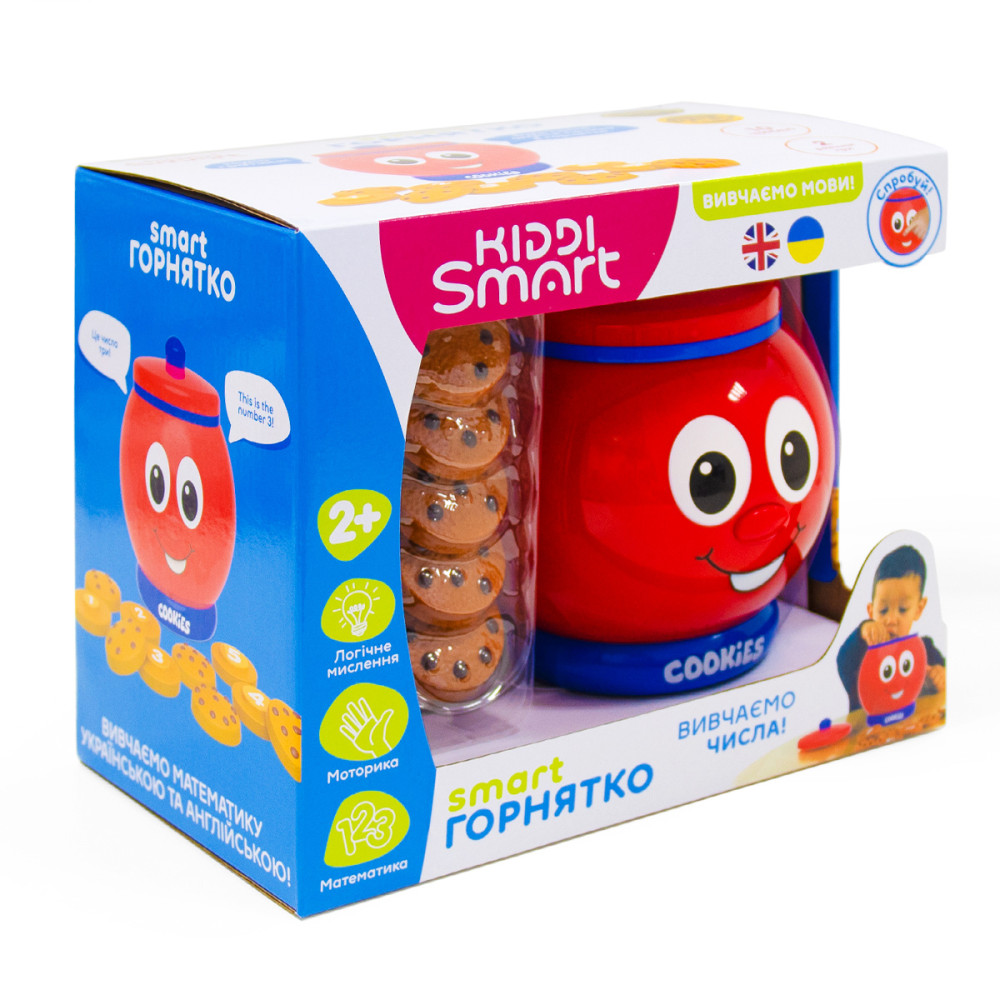 Интерактивная игрушка Kiddi Smart Горшочек, двуязычная (524800)