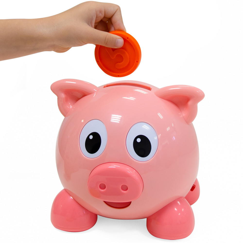 Интерактивная игрушка Kiddi Smart Копилочка, двуязычная (208441)