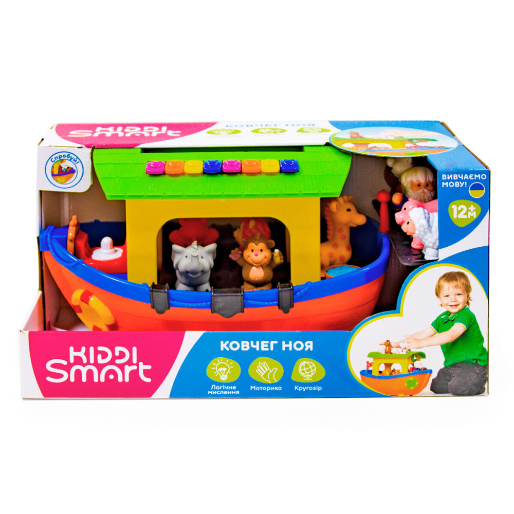KIDDI SMART Ковчег Ноя - игровой набор с украинской озвучкой (063404)