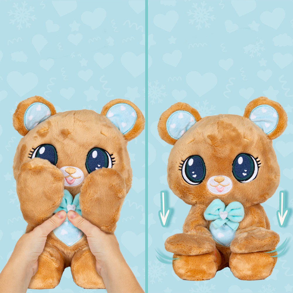 М'яка іграшка Peekapets – Коричневий ведмідь (907867)