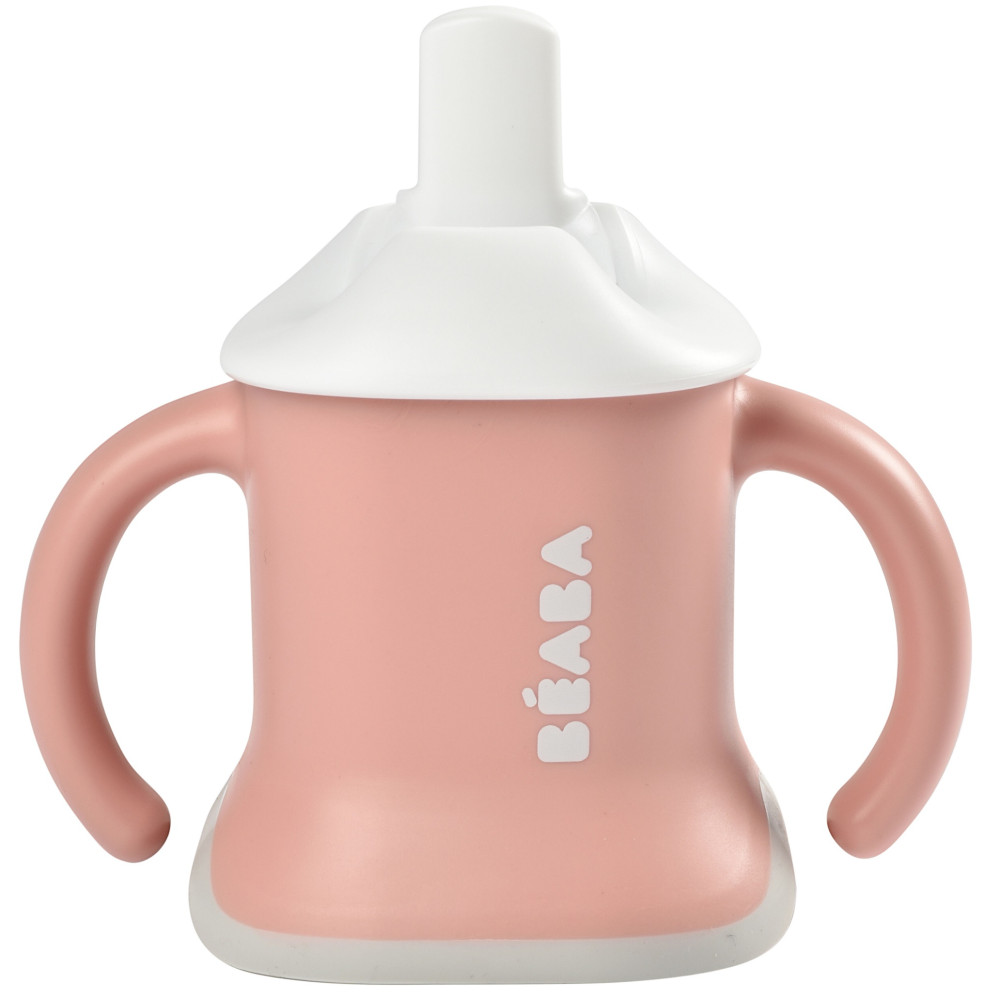 Поїльник 3 в 1 Beaba Evoluclip, Old Pink (913474) Поїльник 3 в 1 Beaba Evoluclip, Old Pink (913474)